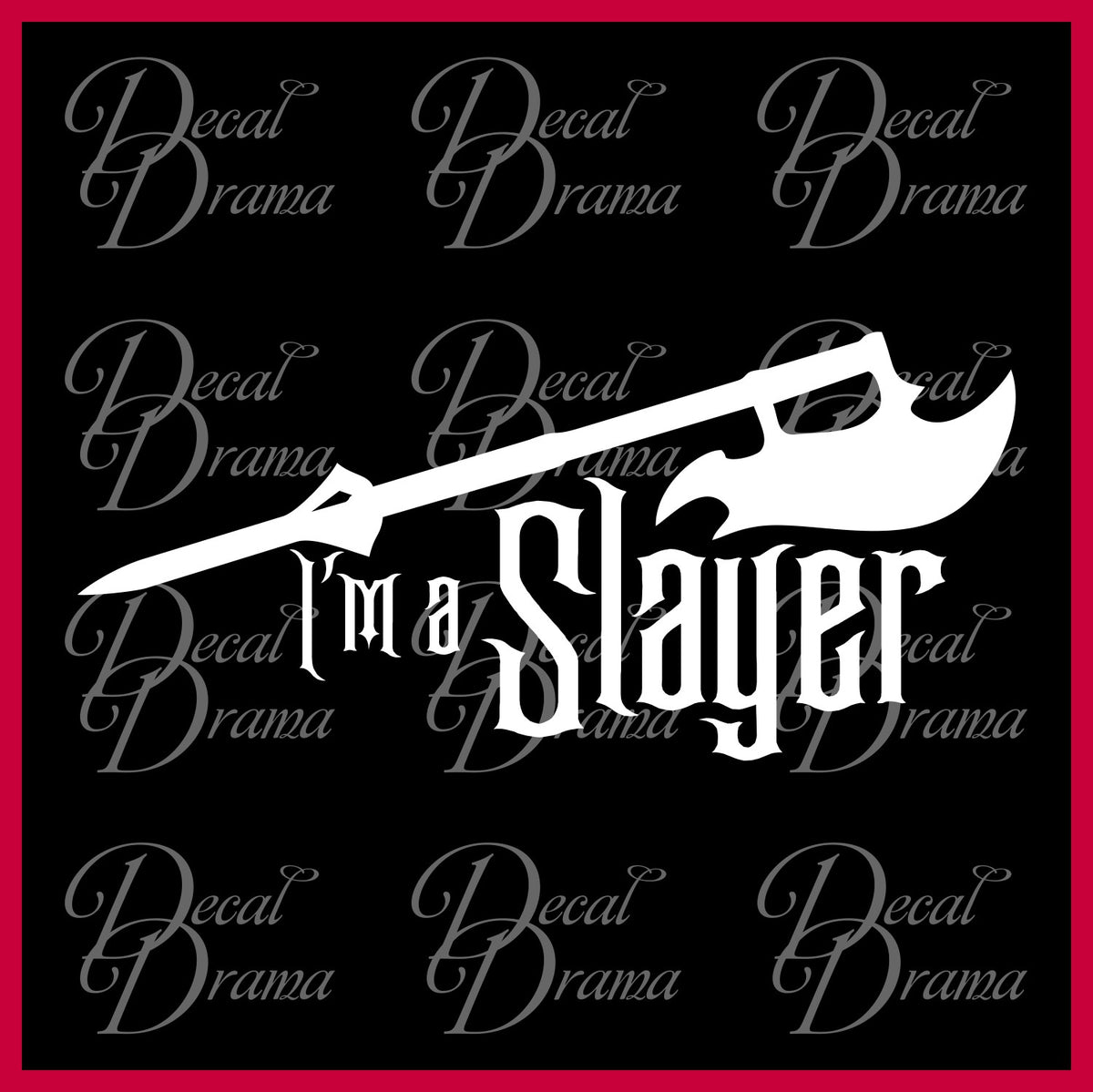 Buy Im A Slayer From Buffy The Vampire ArcDecals78602112 Set Of Two (2x) ,  Decal , Sticker , Laptop , Ipad , Car , Truck Online at desertcartINDIA