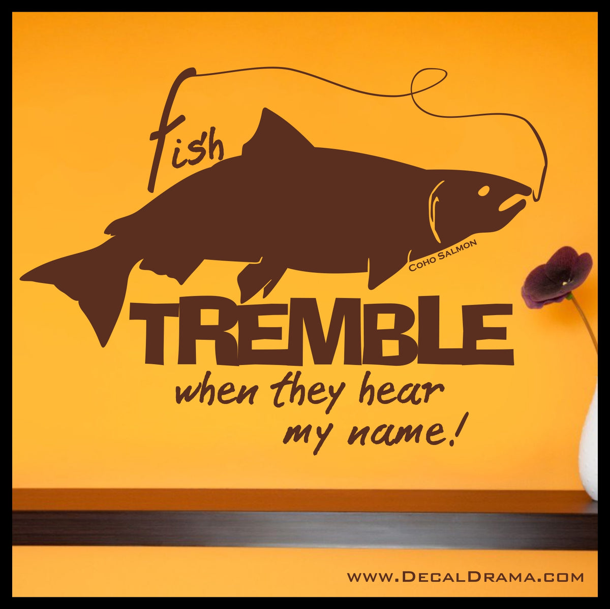 I fish for Catfish Funny Fishing Quote' Sticker