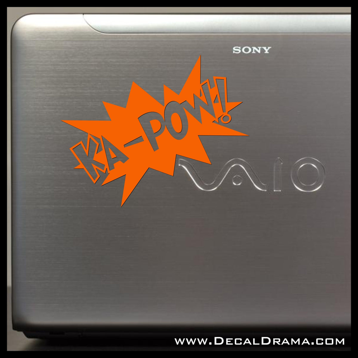 Comic book top car decals