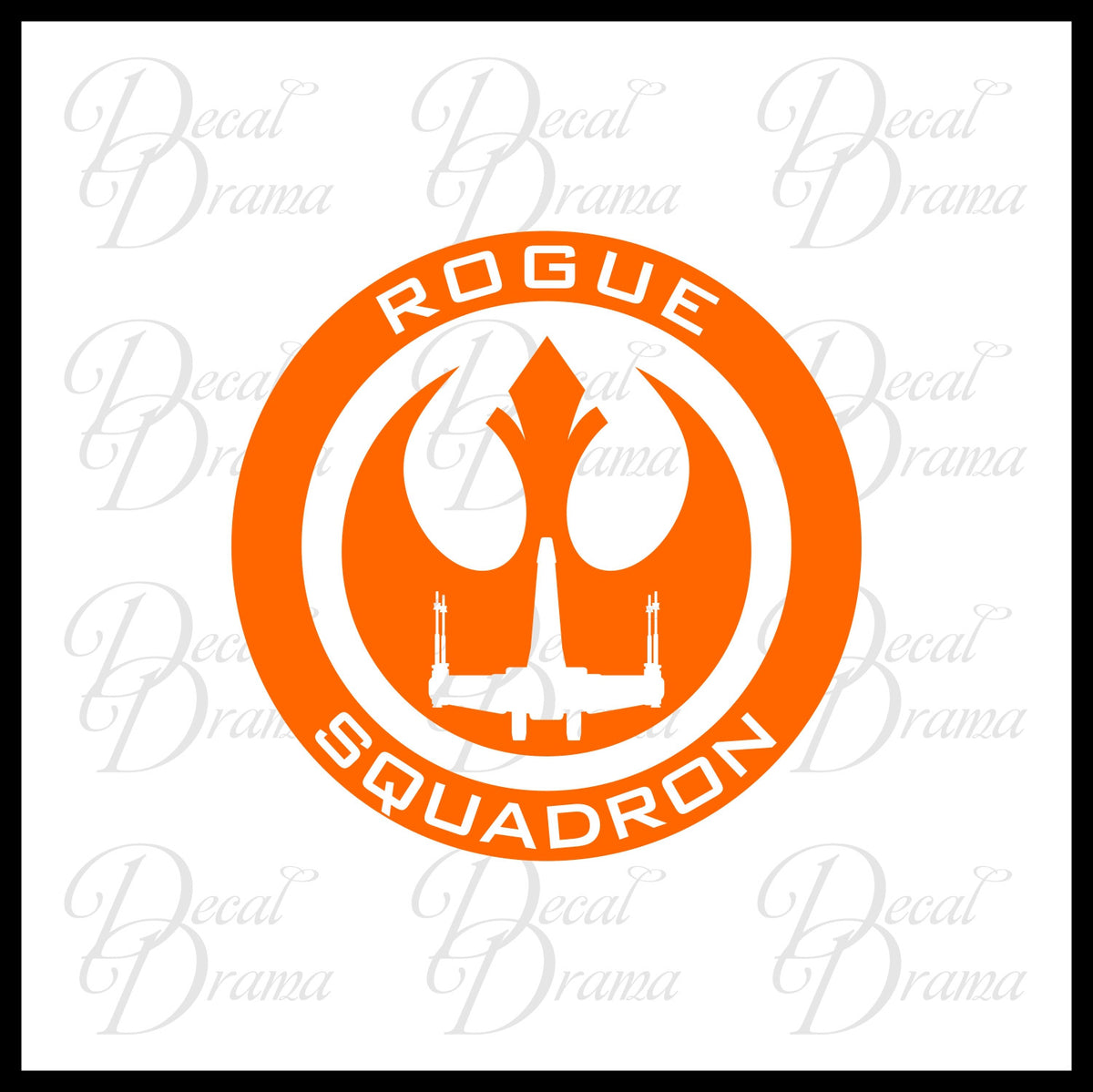 Rebel alliance store decal