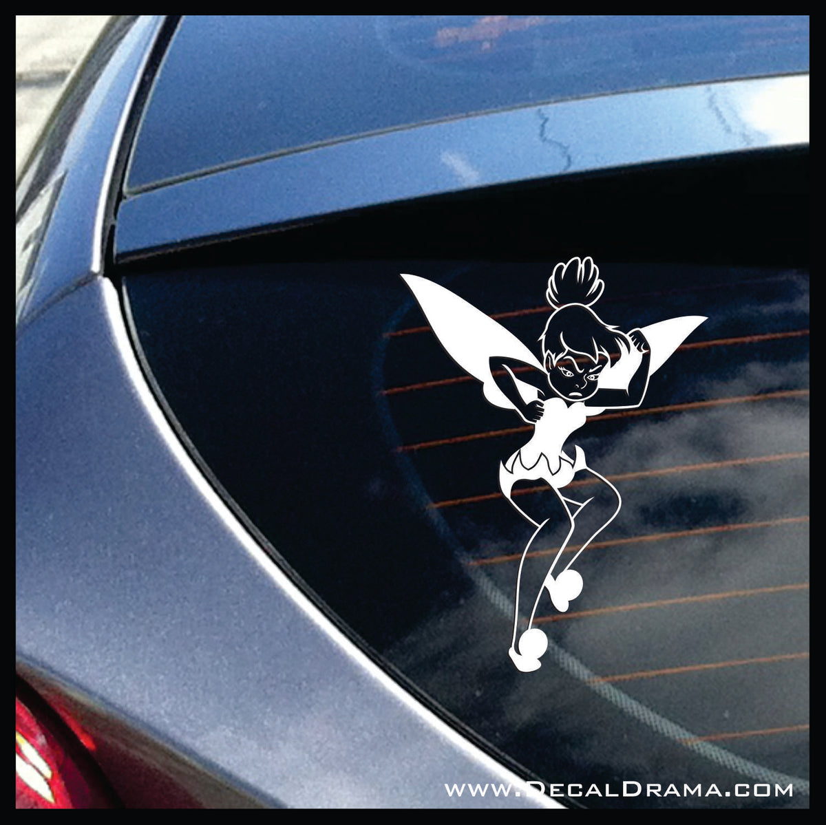 Tinkerbell car decal deals
