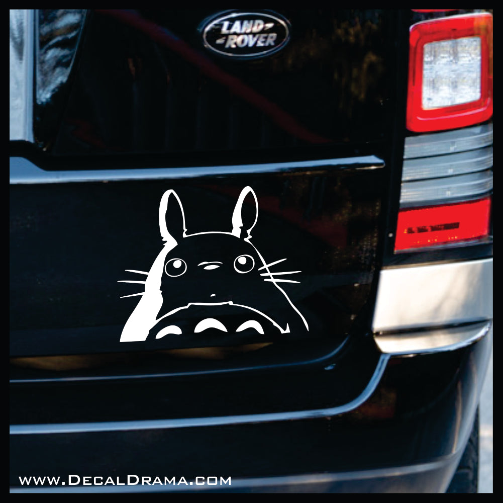 Totoro Peeking, My Neighbor Totoro-inspired Vinyl Car/Laptop Decal – Decal  Drama