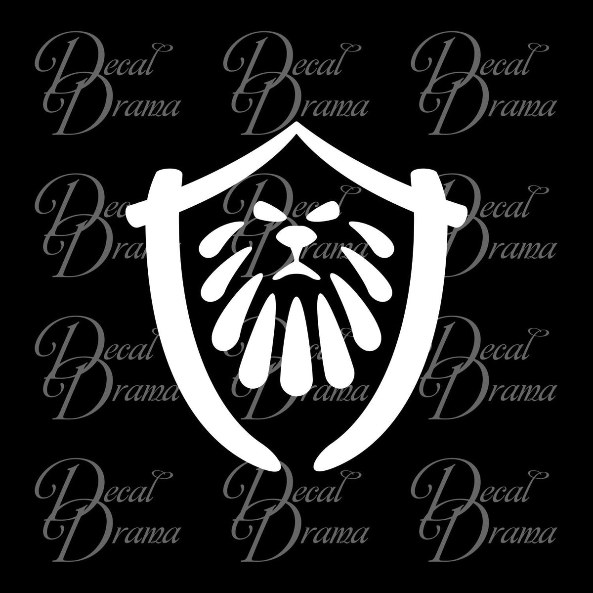 world of warcraft alliance logo black and white