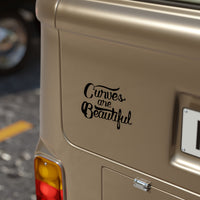 Curves Are Beautiful, Stickers, Die-Cut