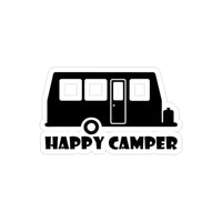 Happy Camper Travel Trailer, Die-Cut