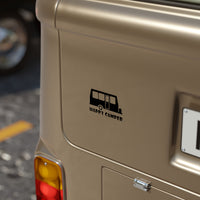 Happy Camper Travel Trailer, Die-Cut