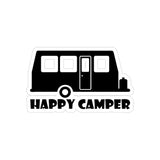 Happy Camper Travel Trailer, Die-Cut