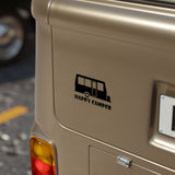 Happy Camper Travel Trailer, Die-Cut