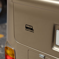 Happy Camper Travel Trailer, Die-Cut