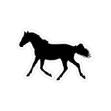 Horse Black Beauty, Stickers, Die-Cut