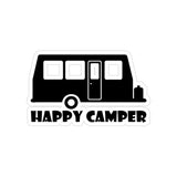 Happy Camper Travel Trailer, Die-Cut