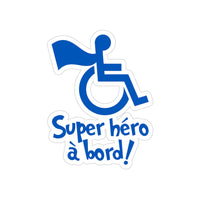 Super Hero A Bord, Stickers, Die-Cut, Spanish