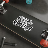 Curves Are Beautiful, Stickers, Die-Cut