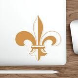 Fleur-de-Lis, Stickers, Die-Cut