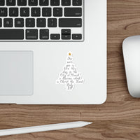 For Unto You A Child Is Born, Stickers, Die-Cut