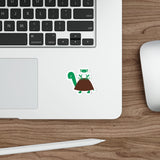 Frog and Turtle, Die-Cut