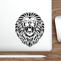 Lion Roar Face, Stickers, Die-Cut