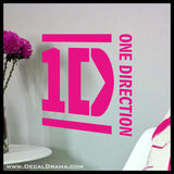 1D One Direction-inspired Fan-Art Vinyl Wall Decal