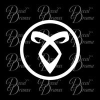Angelic Power Rune, Enkeli, inspired by Mortal Instruments Vinyl Car/Laptop Decal