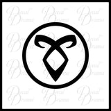 Angelic Power Rune, Enkeli, inspired by Mortal Instruments Vinyl Car/Laptop Decal