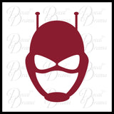 Antman Mask emblem, Marvel Comics Avengers, Vinyl Car/Laptop Decal