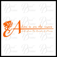 Aslan Is On The Move Vinyl Decal | Aslan Chronicles of Narnia CS Lewis