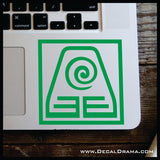 Earth Element symbol, Avatar The Last Airbender-inspired Vinyl Car/Laptop Decal