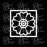 Order of the White Lotus symbol, Avatar The Last Airbender-inspired Vinyl Car/Laptop Decal