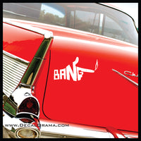 Bang! Spike Spiegel Cowboy Bebop-inspired Vinyl Car/Laptop Decal