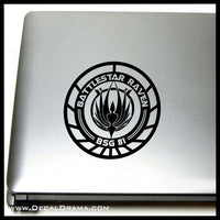 Battlestar Raven BSG81 emblem Vinyl Car/Laptop Decal
