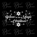 Believe in the Magic of Christmas Vinyl Wall Decal