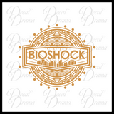Bioshock Marquee logo, Bioshock-inspired Vinyl Decal