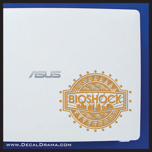 Bioshock Marquee logo, Bioshock-inspired Vinyl Decal