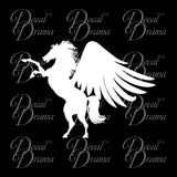Blackjack Pegasus, Percy Jackson-inspired Fan Art Vinyl Car/Laptop Decal