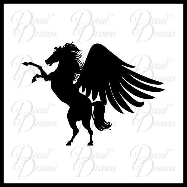 Camp Half-Blood Pegasus logo, Percy Jackson-inspired Fan Art Vinyl Car –  Decal Drama