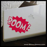 BOOM! Comic Book Exclamation Vinyl Car/Laptop Decal
