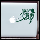 Brainy is the New Sexy, BBC's Sherlock-inspired Fan Art Vinyl Car/Laptop Decal