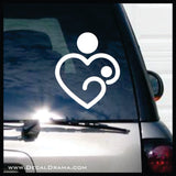 Breastfeeding Love Mother and Child Vinyl Car/Laptop Decal