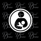 Breastfeeding Zone Vinyl Car/Laptop Decal