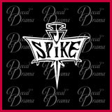 Spike emblem from Buffy the Vampire Slayer-inspired Vinyl Car/Laptop Decal