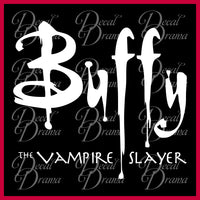 Buffy the Vampire Slayer logo, Buffy the Vampire Slayer-inspired Vinyl Wall Decal