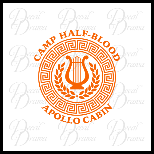 PERCY JACKSON - Camp Half-Blood CABIN Circle Stickers Decal GLOSSY Per –  SHOP DisBeans