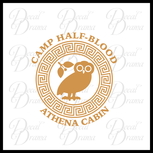 Camp Half-Blood Pegasus logo, Percy Jackson-inspired Fan Art Vinyl