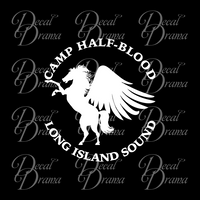 Camp Half-Blood Zeus Cabin, Percy Jackson-inspired Fan Art Vinyl Car/L –  Decal Drama