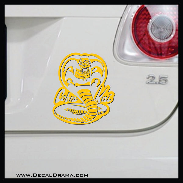 Cobra Kai dojo emblem, Karate Kid Fan Art Vinyl Car/Laptop Decal
