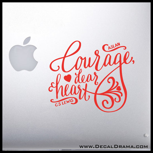 Courage Dear Heart Aslan SVG, Narnia Quotes SVG