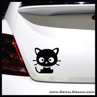 Cutie Kitty Vinyl Car/Laptop Decal