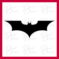 Dark Knight Batman emblem, DC Comics-inspired Justice League Fan Art Vinyl Car/Laptop Decal