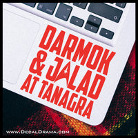 Darmok and Jalad at Tanagra, Star Trek-inspired Vinyl Car/Laptop Decal