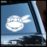 Teenage Mutant Ninja Turtles LARGE-SET Single-color Car/Laptop Decals